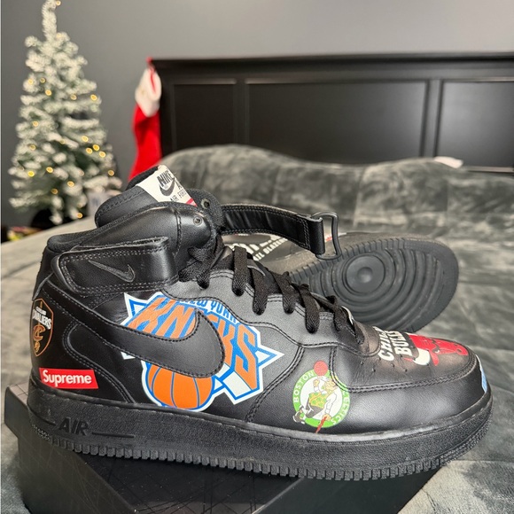 Nike Air Force Other - Air Force Supreme NBA Black Size 11.5M